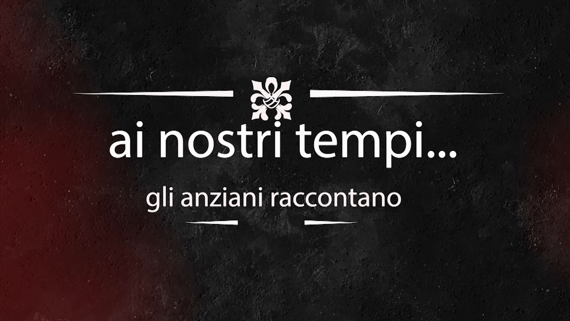 AI NOSTRI TEMPI